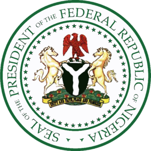 English: Seal of the President of Nigeria Cate...